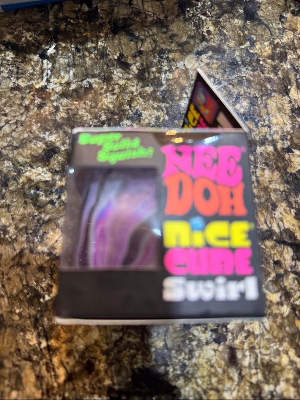 NWT Nice CUBE Swirl Needoh Purple, Pink and White - Picture 2 of 3
